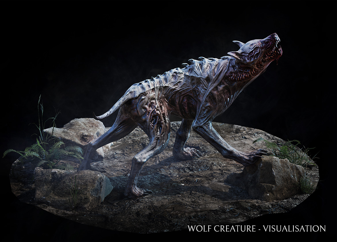 Wolf Creature - Visualisation
